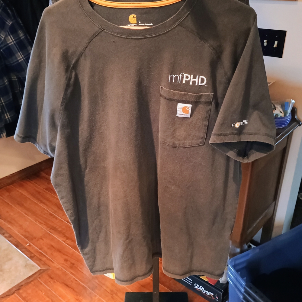 Carhartt Black Short Sleeve Pocket Tee